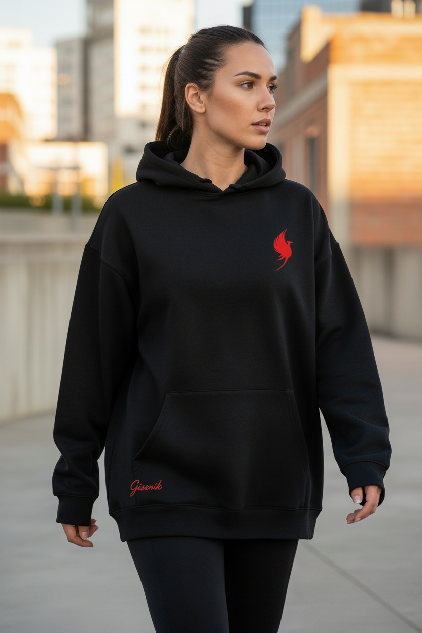 Buzo Hoodie Oversize sin paleta
