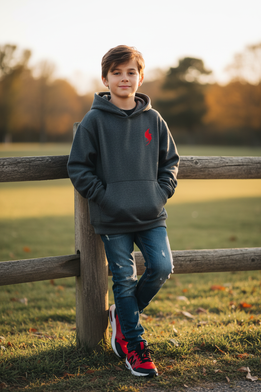 Buzo Hoodie Oversize Niño GISENIK