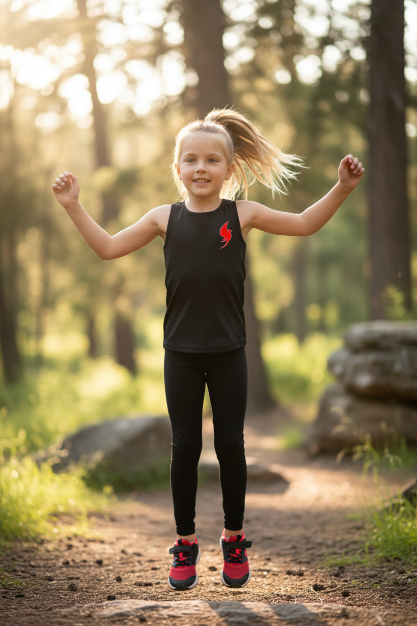 Musculosa Deportiva Niña GISENIK