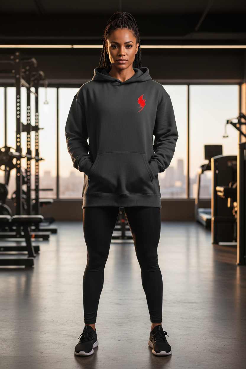 Buzo Hoodie Oversize Mujer GISENIK